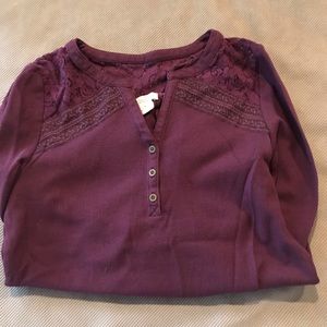 Lucky brand long sleeve